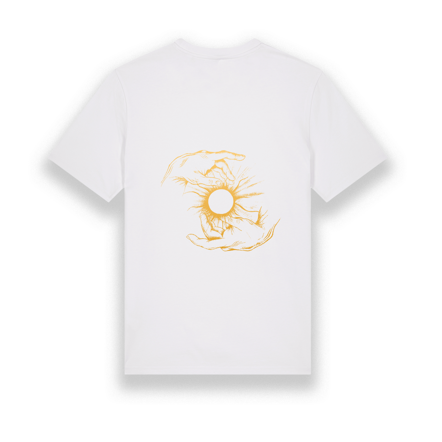 T-Shirt Blanc doré - Angels Everywhere