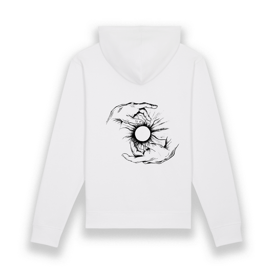 Hoodie Blanc Basic - Angels Everywhere